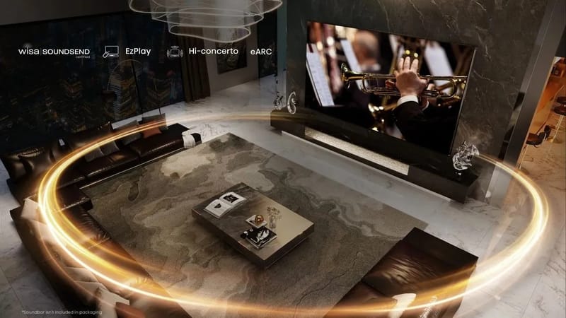 Hisense 116UXQ 116" RGB MiniLED Smart TV 4K 165 Hz