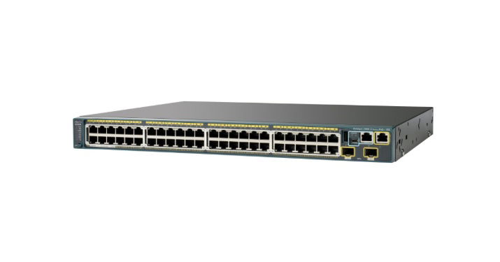 Catalyst 2960S 48 GigE PoE 740W, 2 x 10G SFP LAN Base