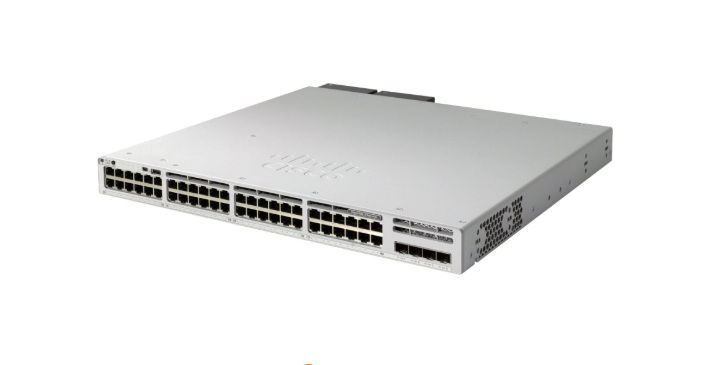 Catalyst 9300 48-port fixed uplinks PoE+, 4X10G uplinks, Network Essentials