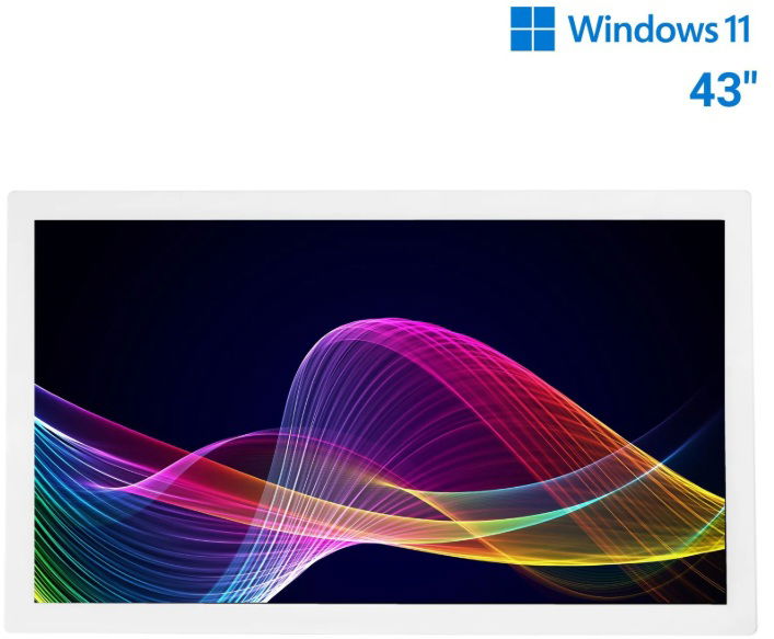 Display Publicitário - Quiosque Digital 43" - Tela sensível ao toque