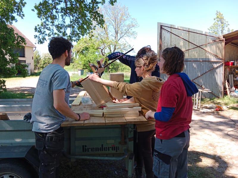 Atelier fabrication de nichoir à Huppe fasciée
