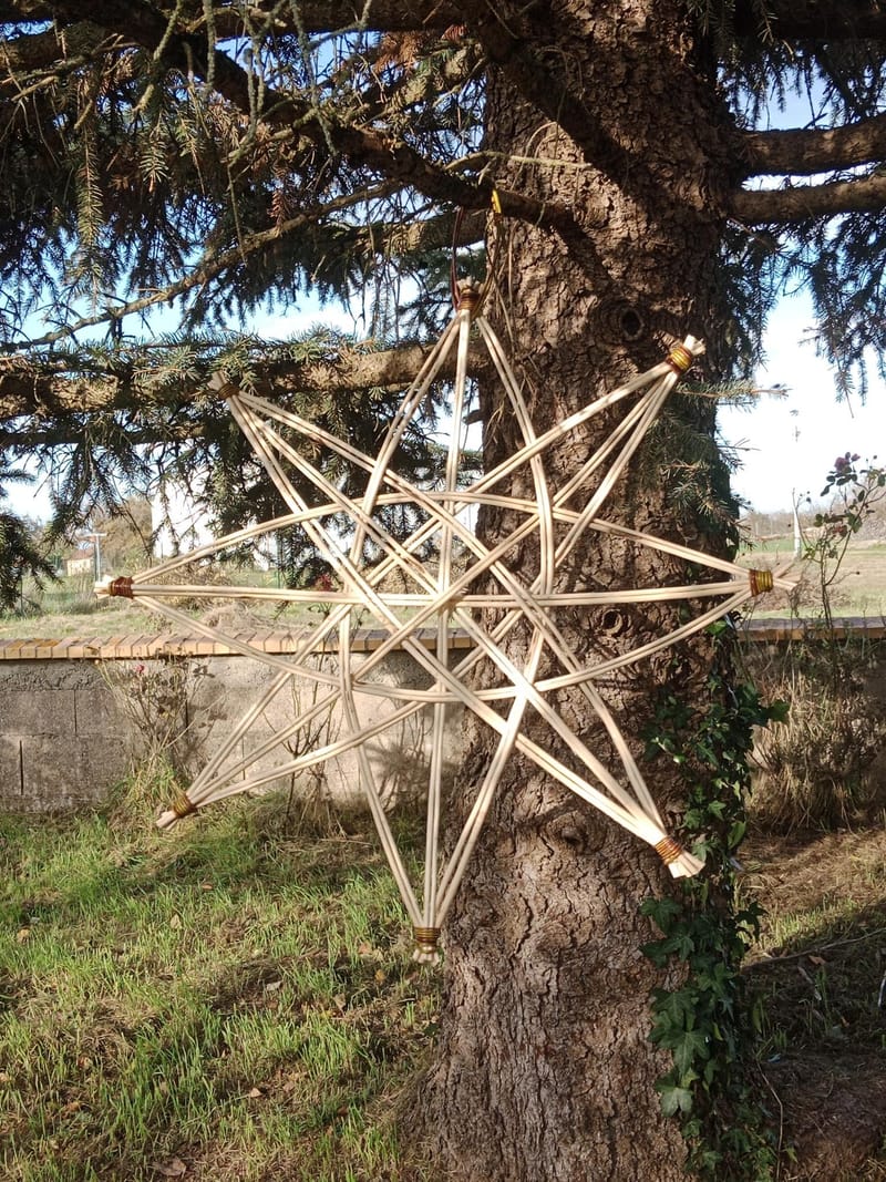 Atelier Vannerie sèche - Déco. de Noël