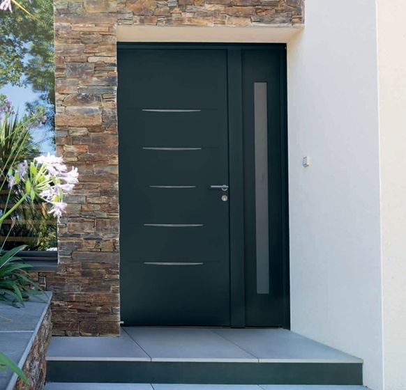 Porte d'entrée Aluminium BEL'M