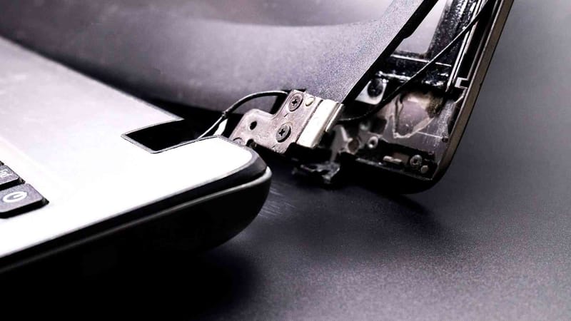 Reparo carcaça de notebook