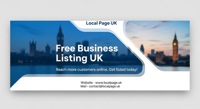 Free Local Business Listing UK For Local Market Reach