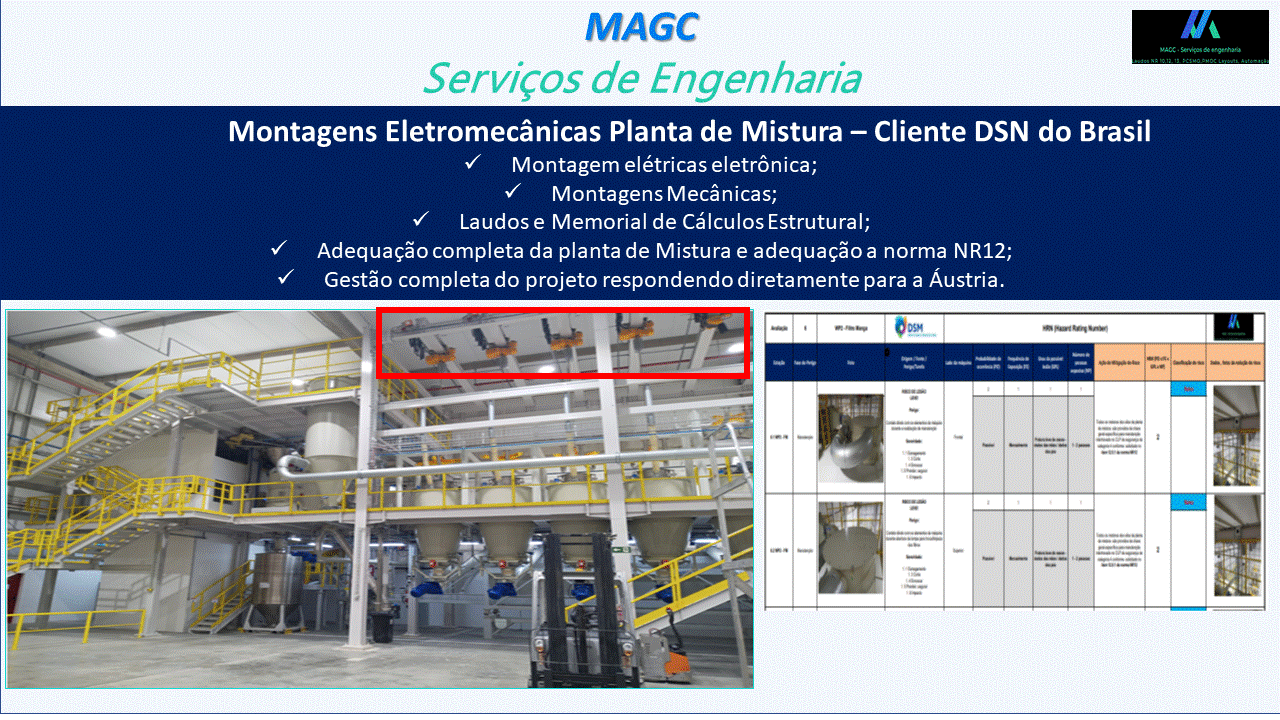 Montagem Eletromecânicas e adequação 