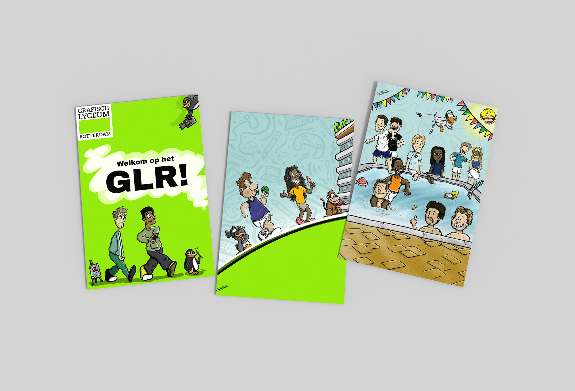 Grafisch Lyceum Rotterdam | Kaarten ontwerp