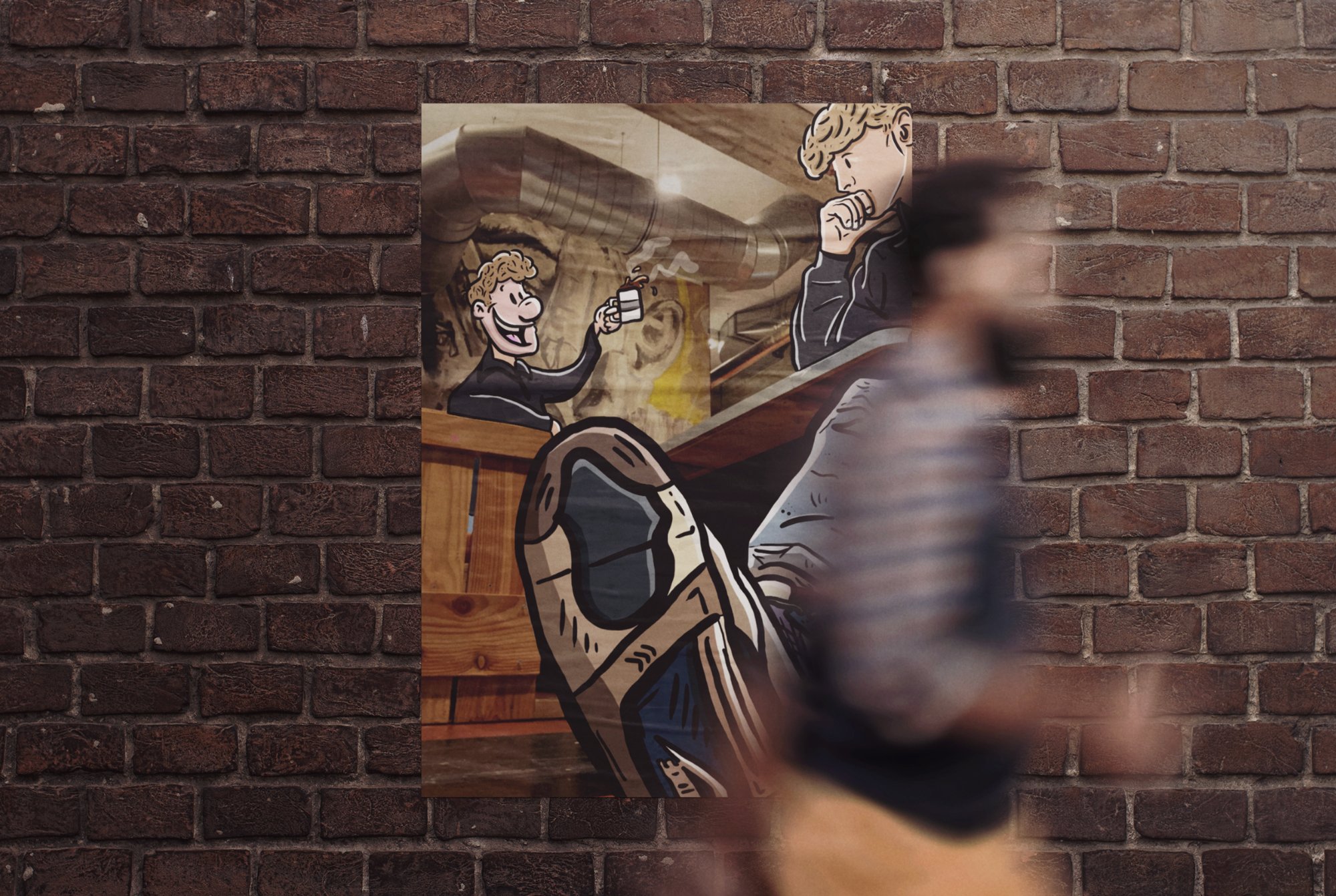 Poster perspectief | Illustratie