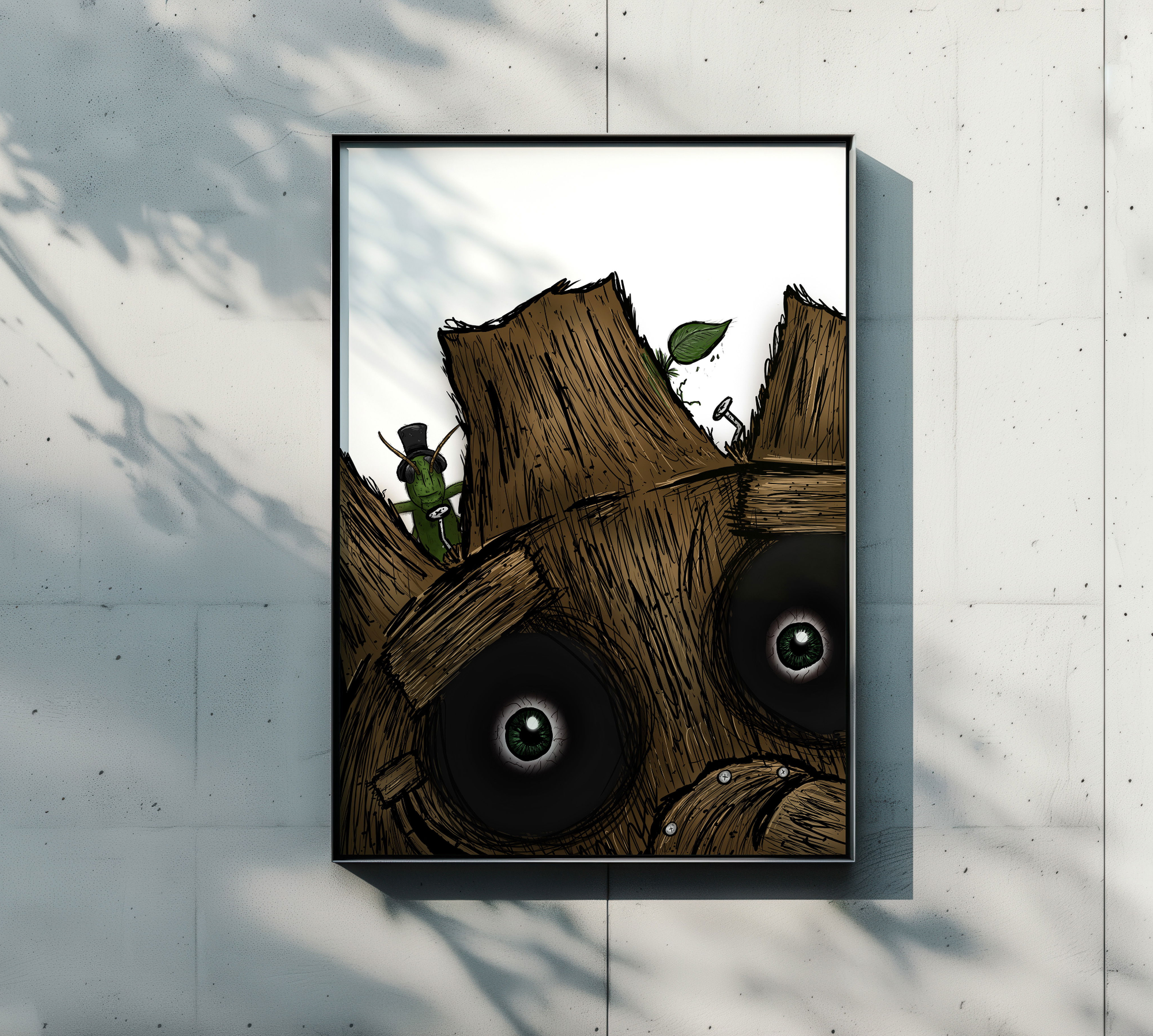 Horror-strip Pinokkio | Boekenkaft