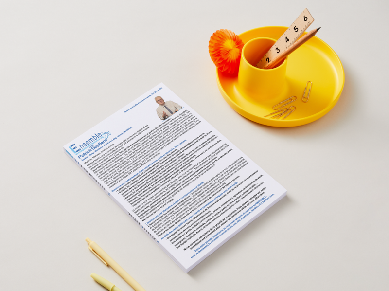 LETTRE DE CANDIDATURE DE PATRICK SEPTIERS