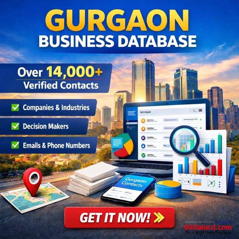Why 99datacd Is India’s Most Trusted Gurgaon B2B Data Provider