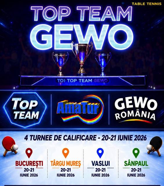 TURNEU TOP TEAM 2026 VASLUI