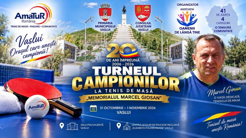 ๐ TURNEUL CAMPIONILOR โ MEMORIALUL MARCEL GIOSAN