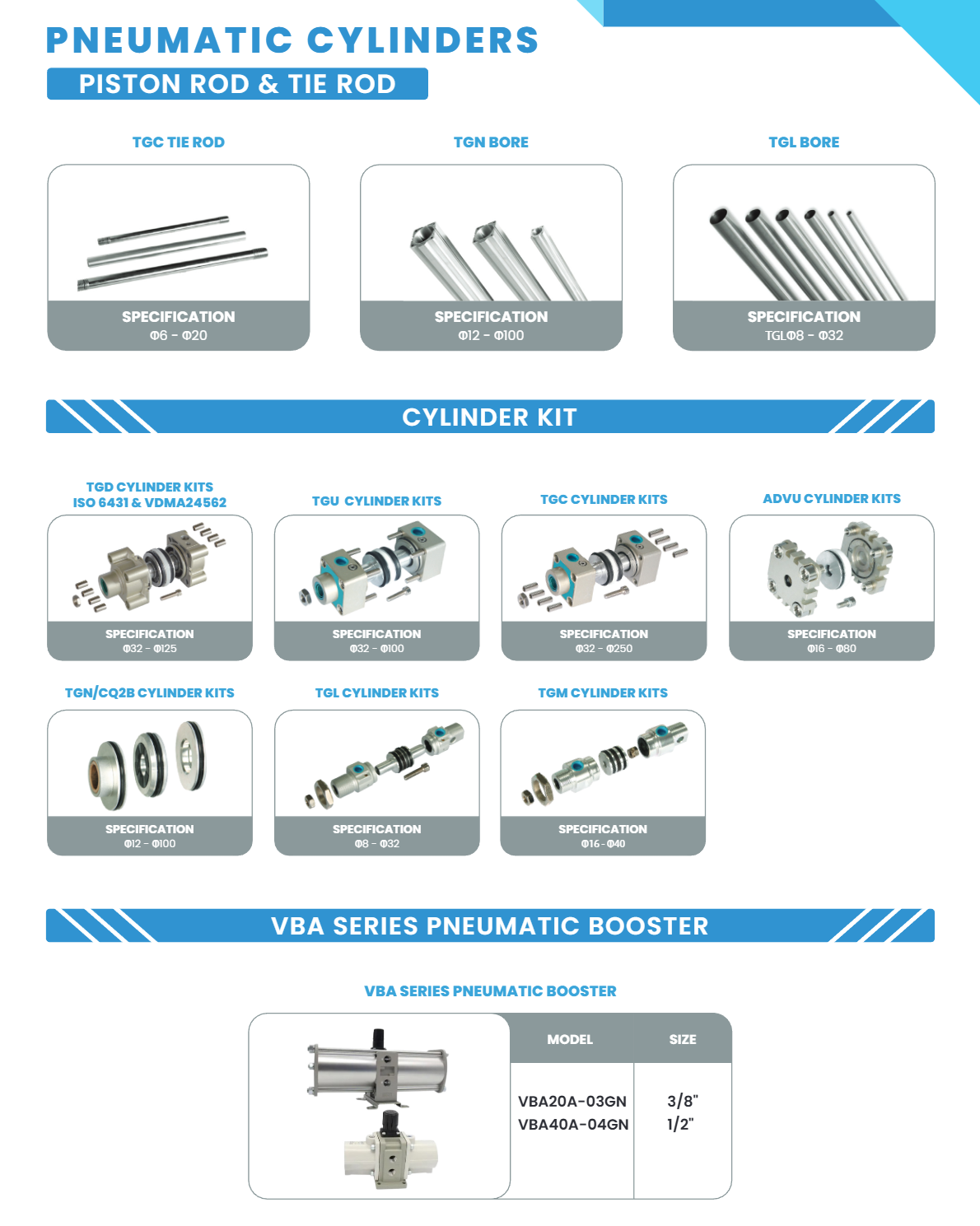 PNEMATIC CYLINDER BODY