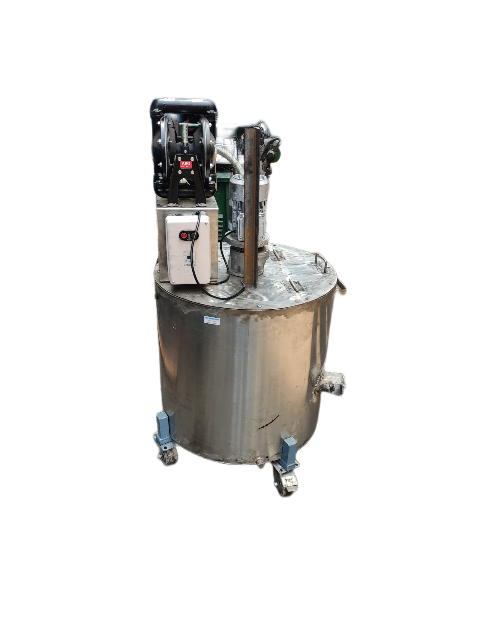 GRAPHITE PUMP WITH SS TANK