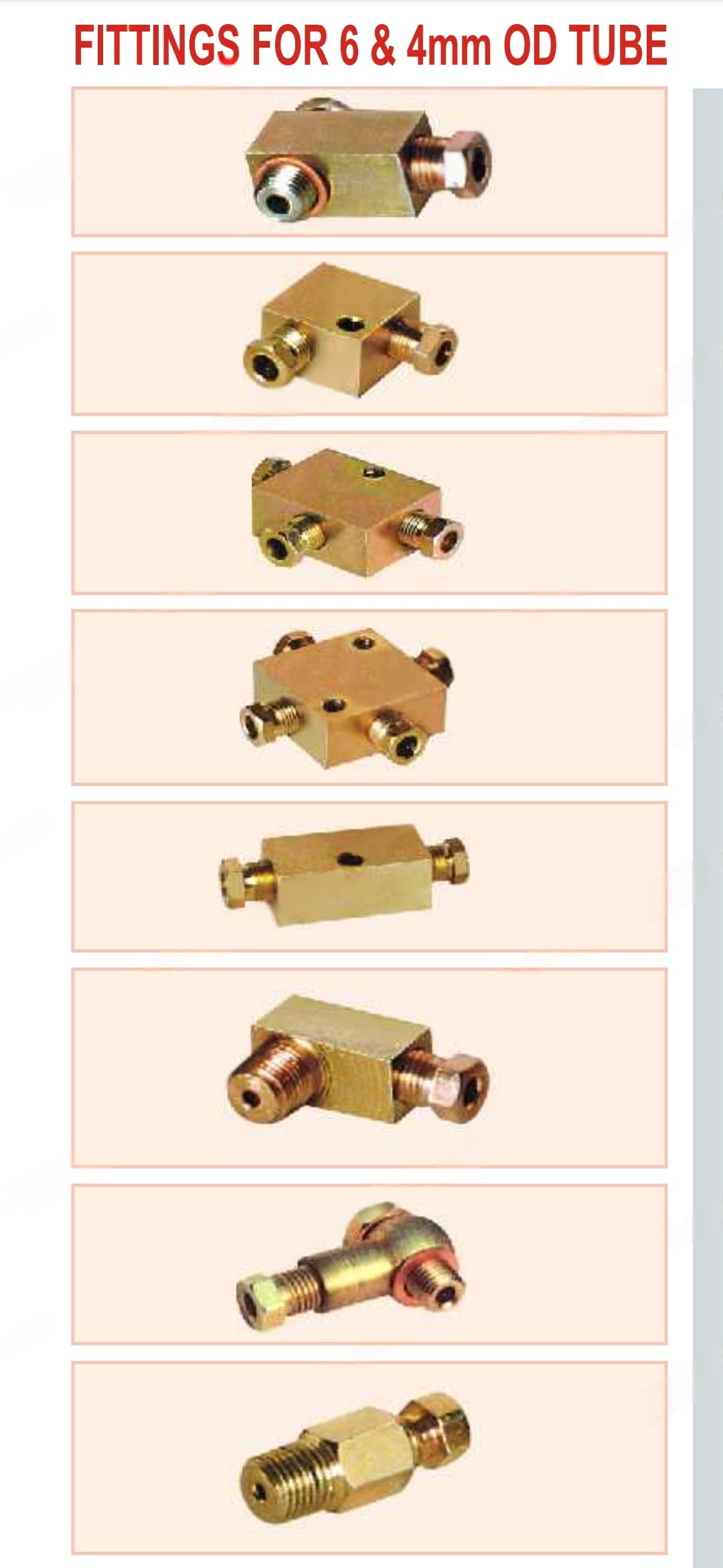 LUBRICATION FITTINGS