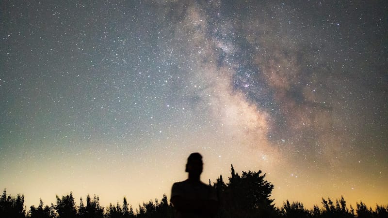 Ciel étoilé des Pyrénées-Orientales photographié par Fievrelama près de Perpignan