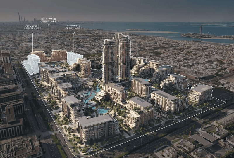 C I T Y WA L K C R E S T L A N E