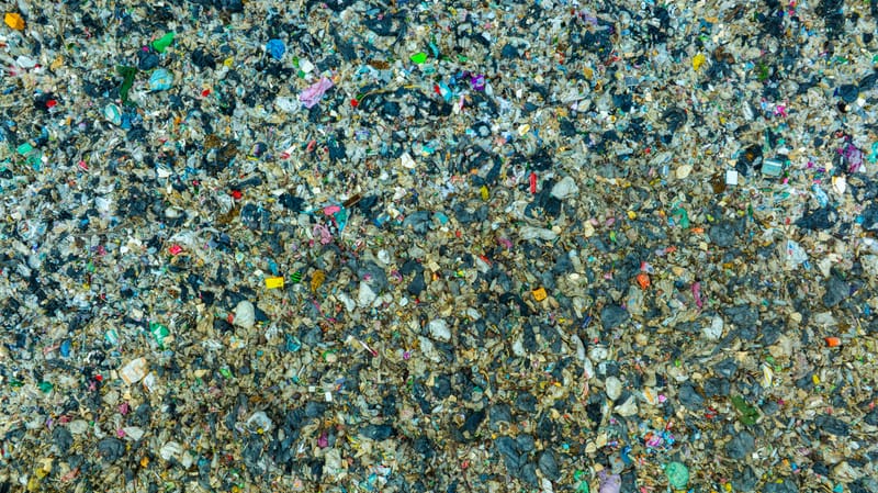 What is the problem with the Great Pacific Garbage patch?