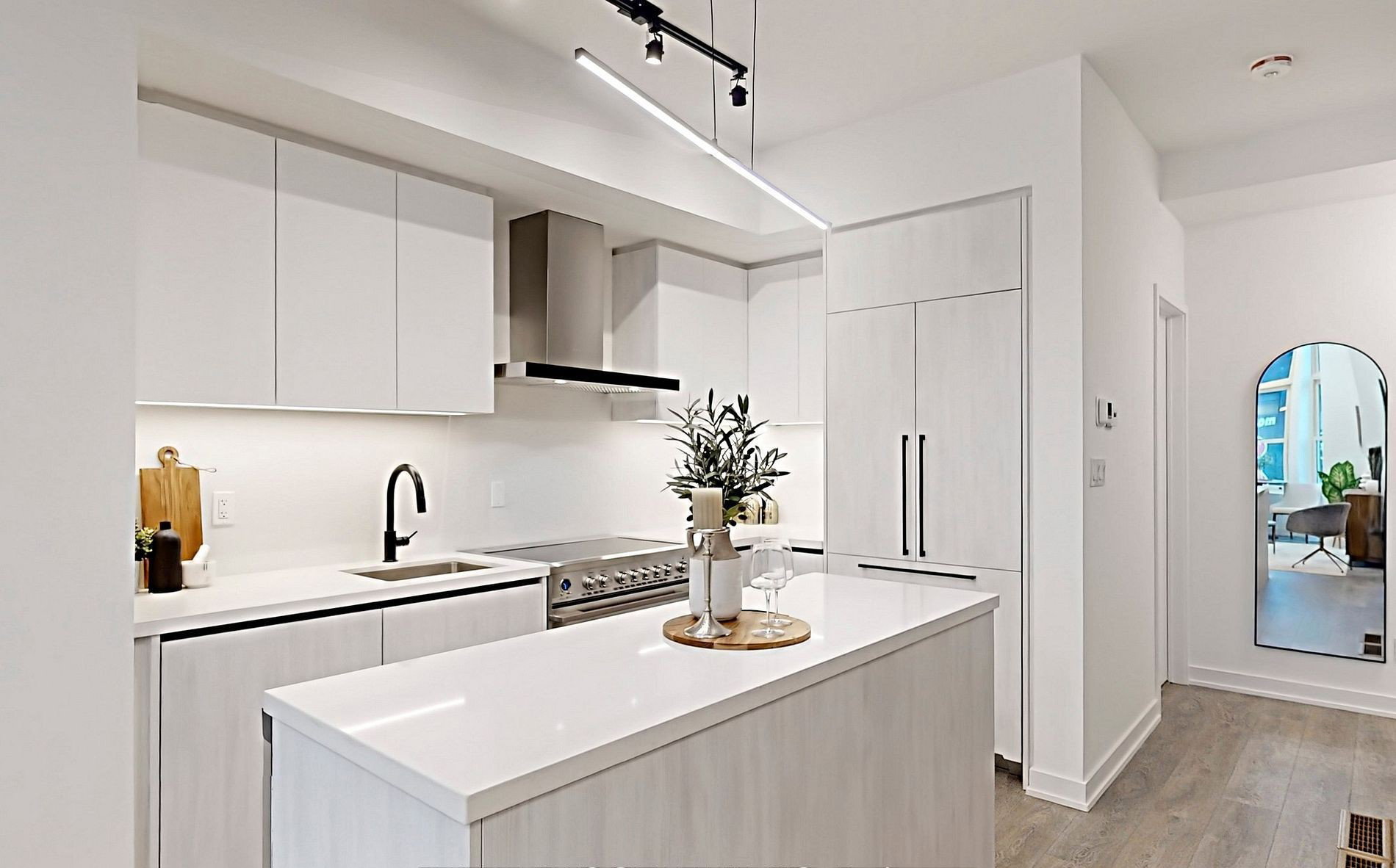 Kitchen and main floor renovation