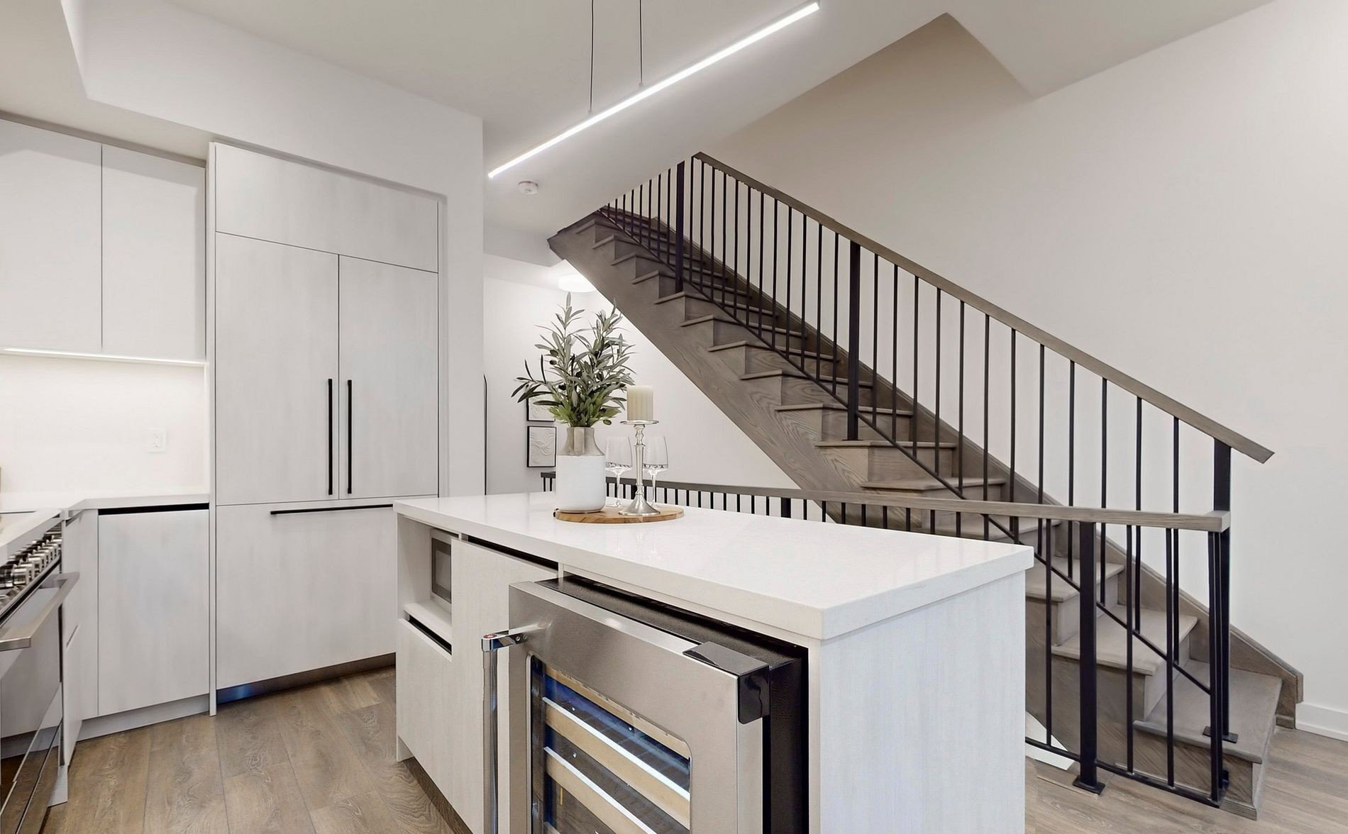 Kitchen and main floor renovation