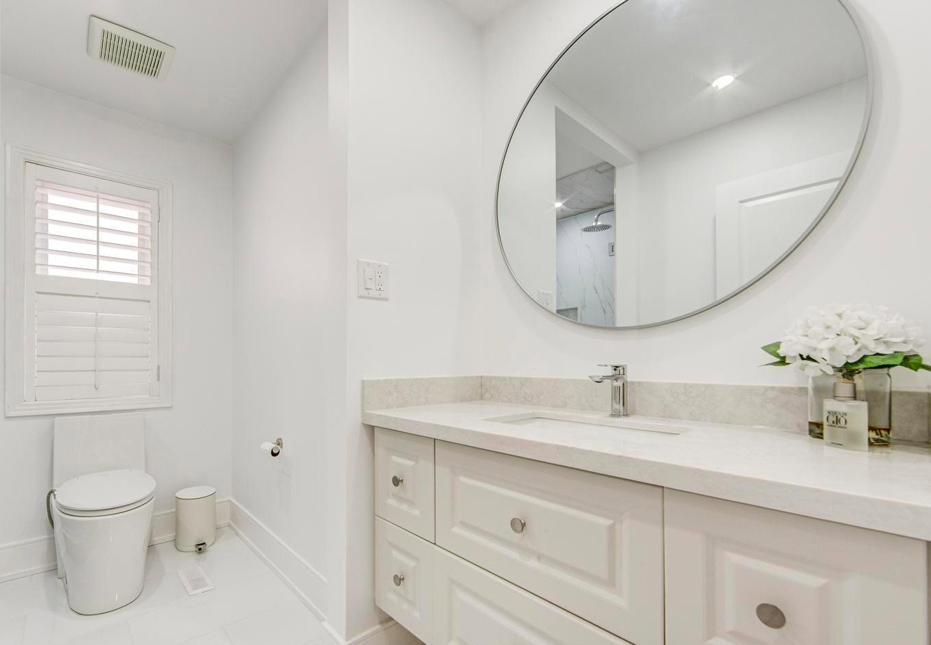 Powder Room and 3-4 Piece Bathroom Renovation
