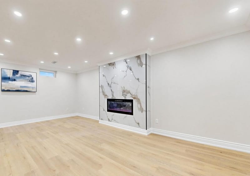 Regular Basement Renovation 
