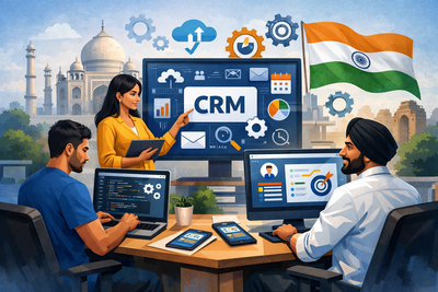CRM Software Development India – Transform Your Business Growth with Custom Solutions by aNquest media