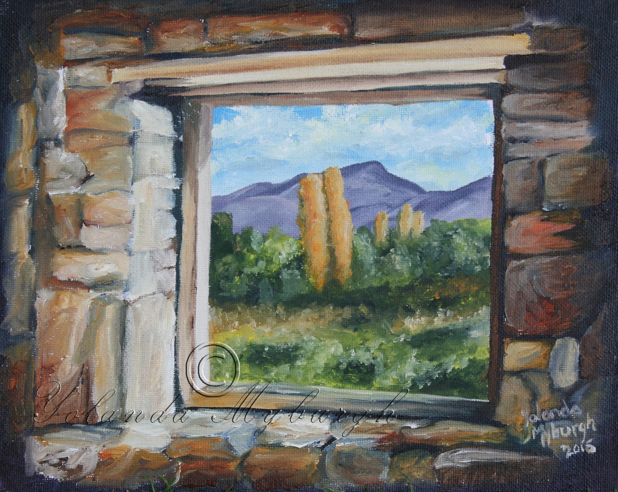 Through my window