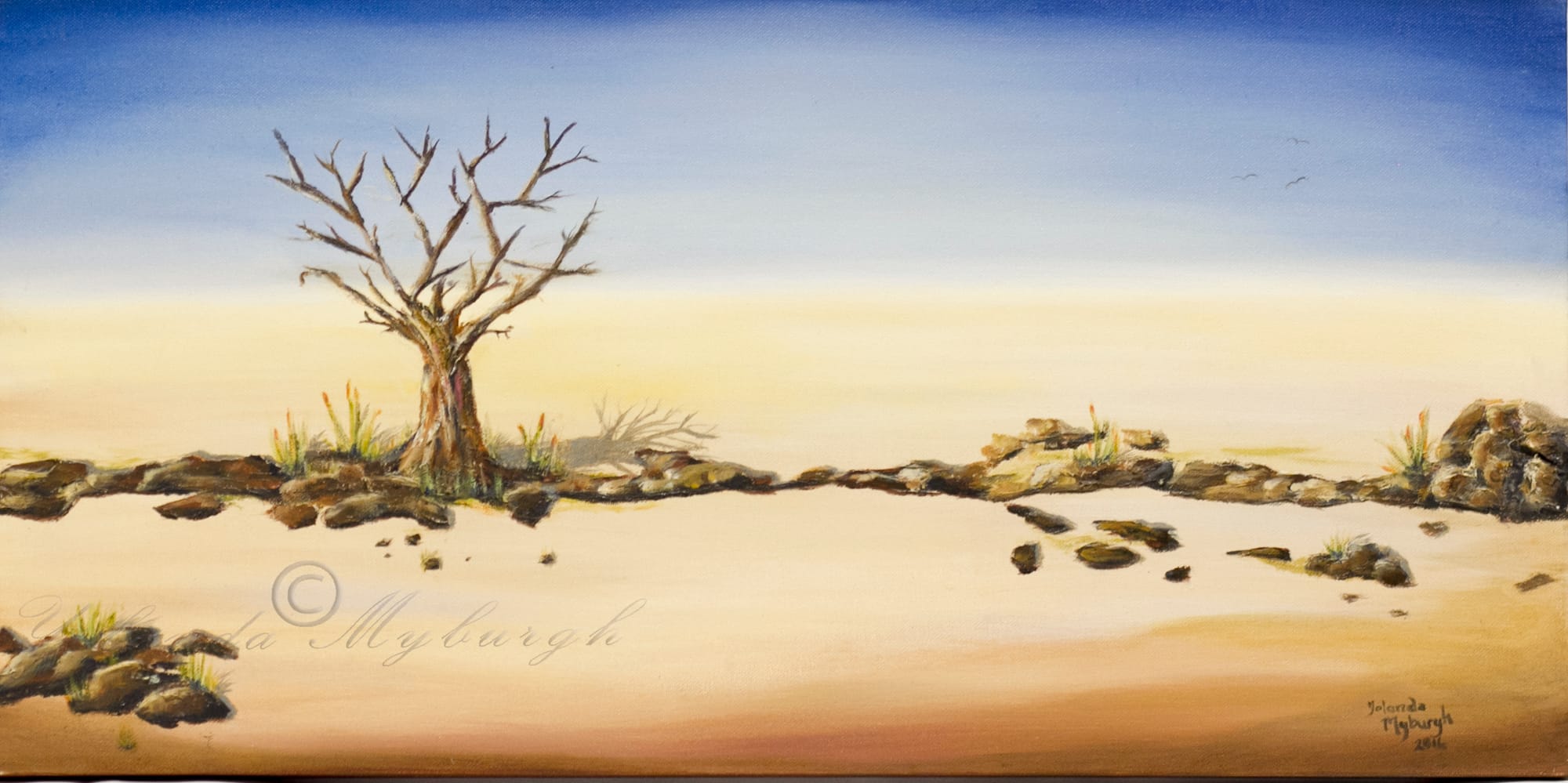 Through the desert