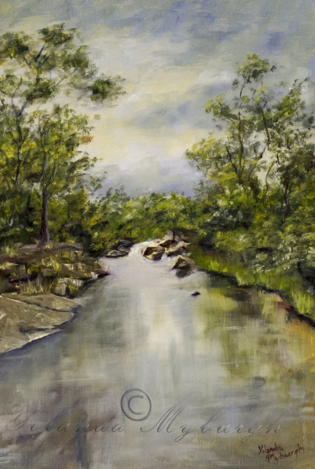The river runs through it