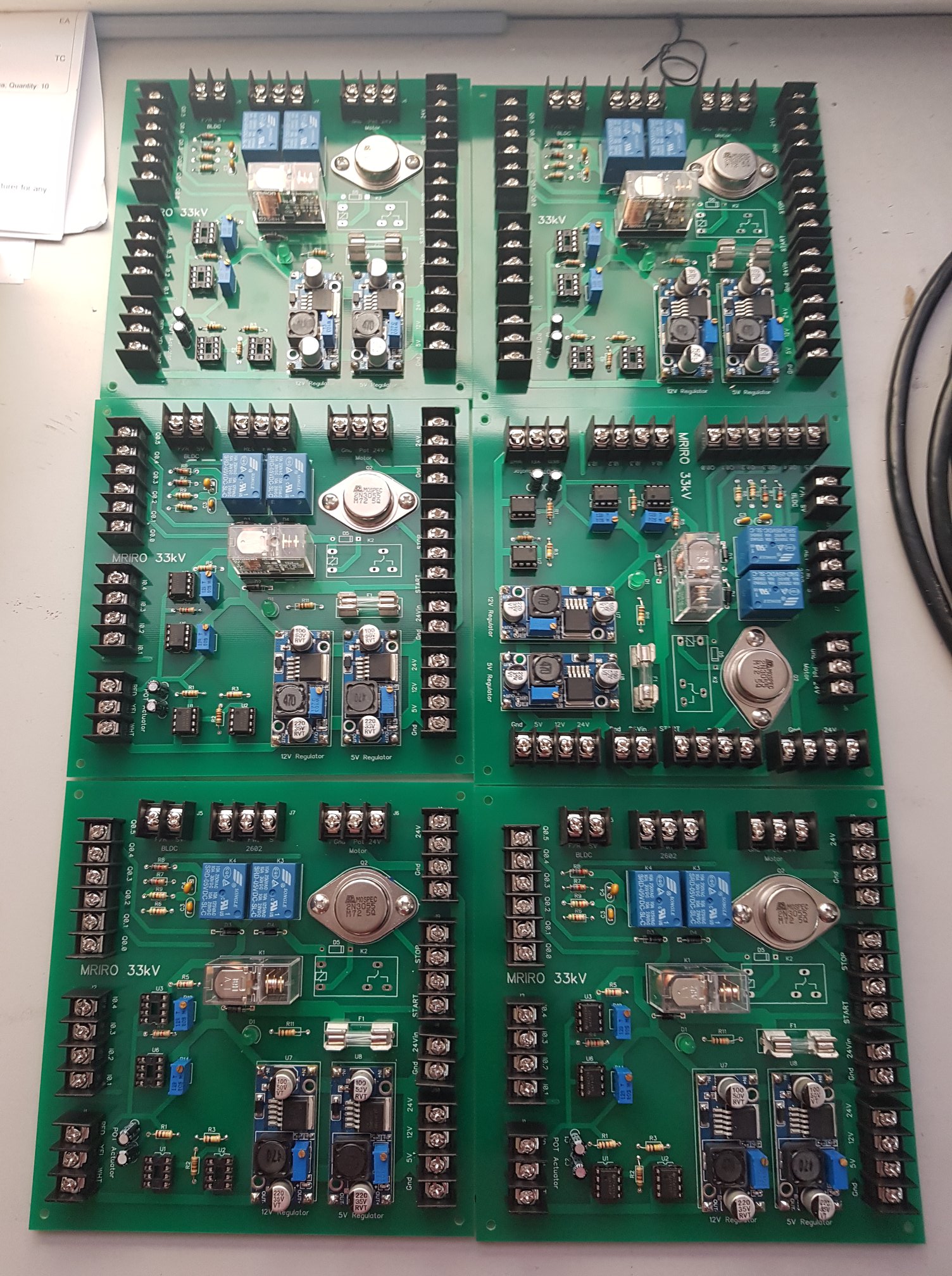 Custom PCB Control Board