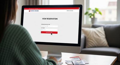 ¿Cómo puedo ver mi reserva en Turkish Airlines?