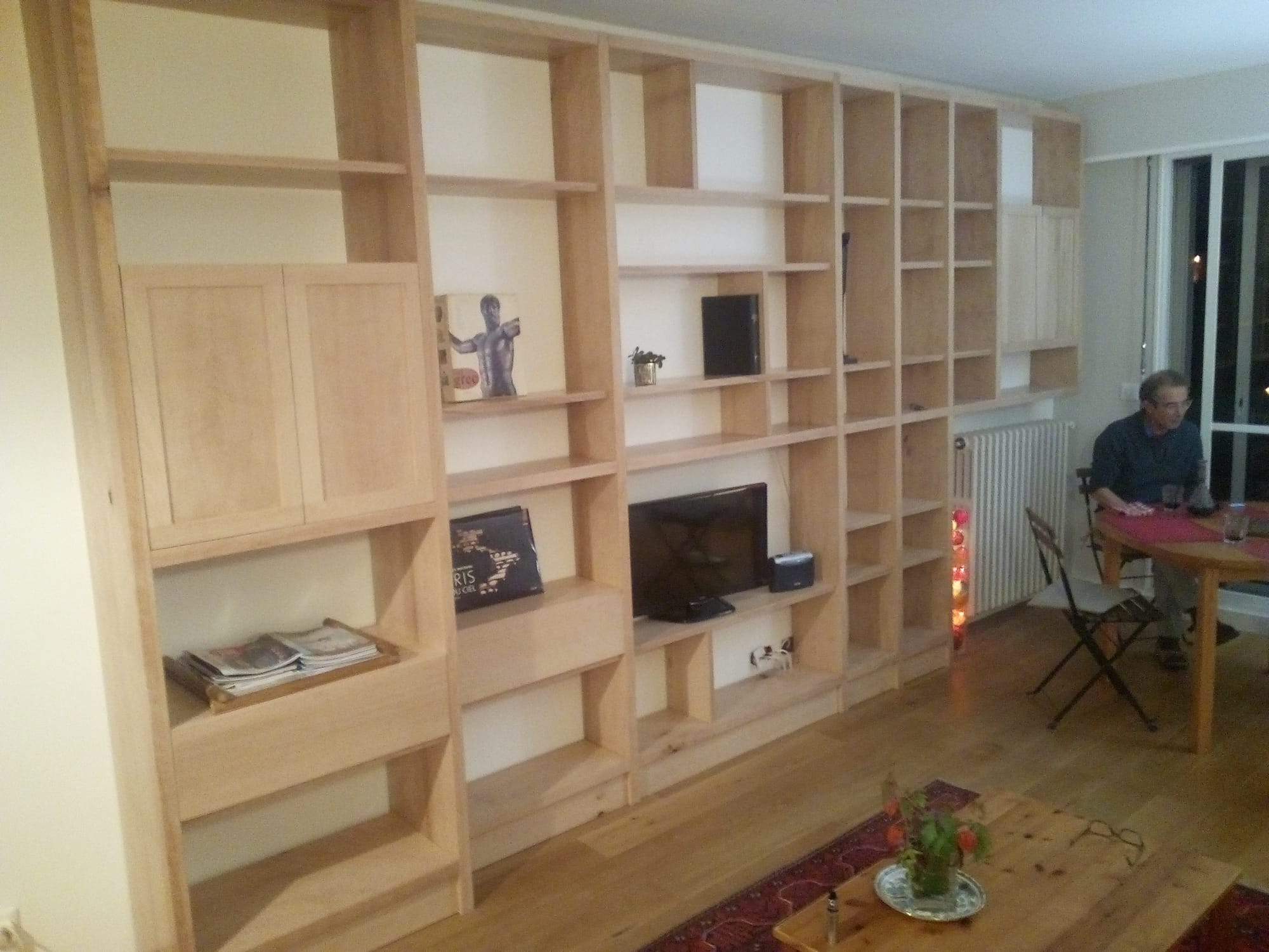 mobilier massif sur mesure