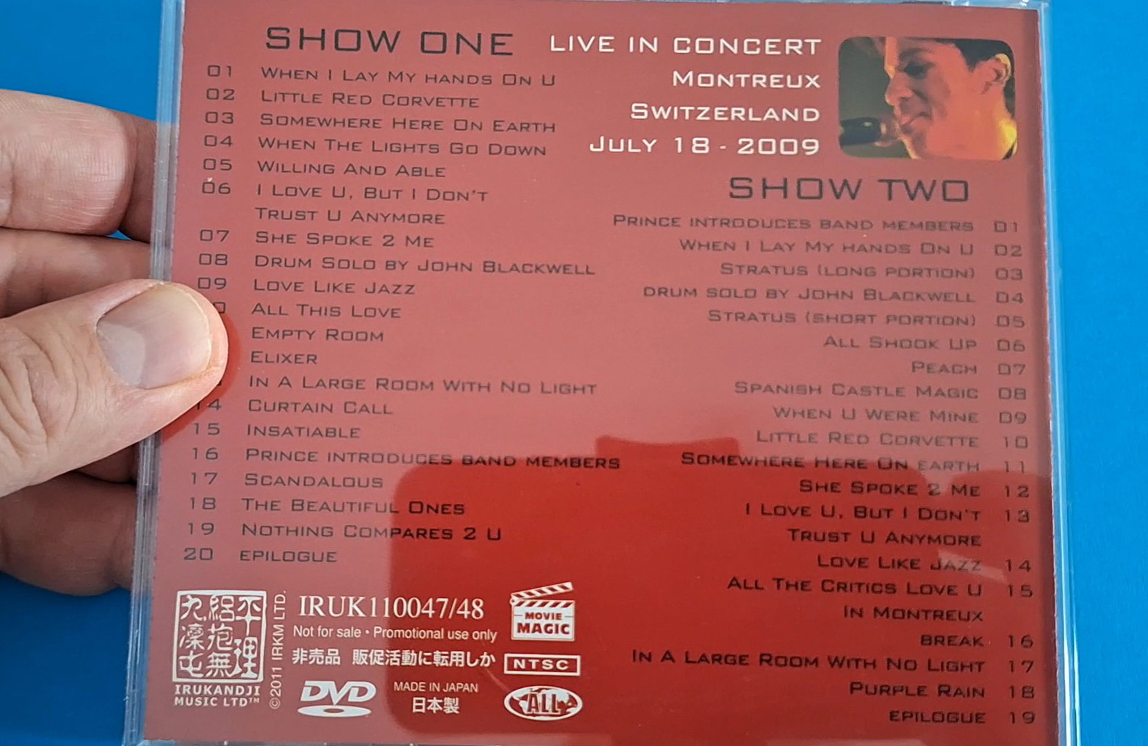 Prince Live at Montreux 2009