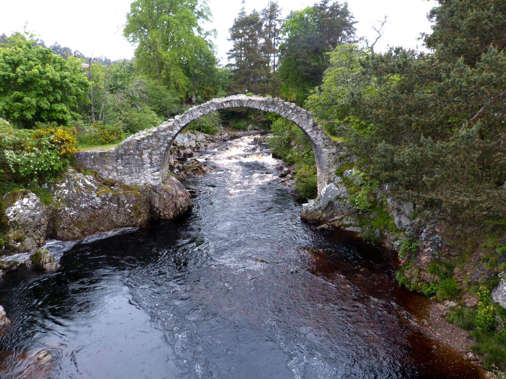 Carrbridge Old Bridge, Aviemore, Scotland