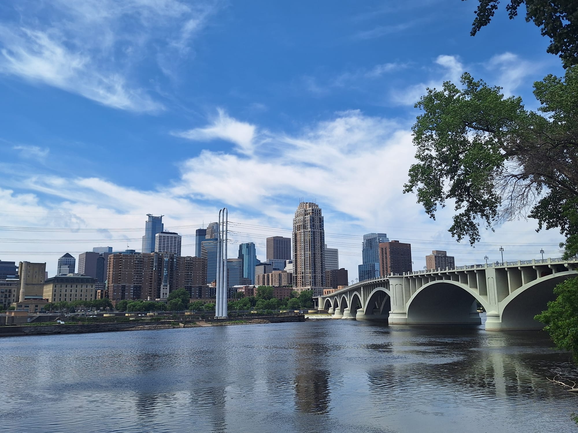 Skyline View from Nicollet Island