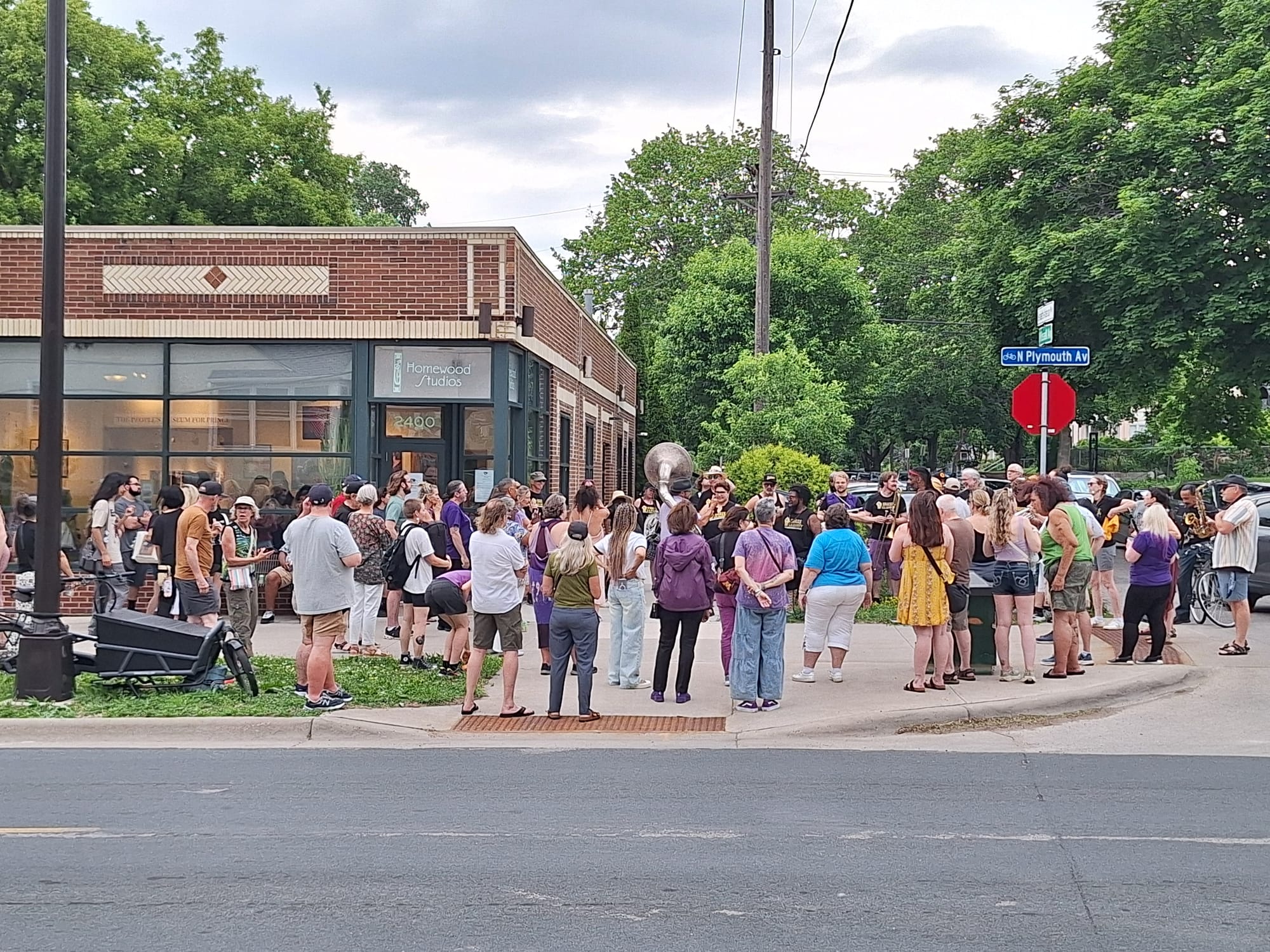 Big opening party of the Peoples Museum for Prince in Minneapolis