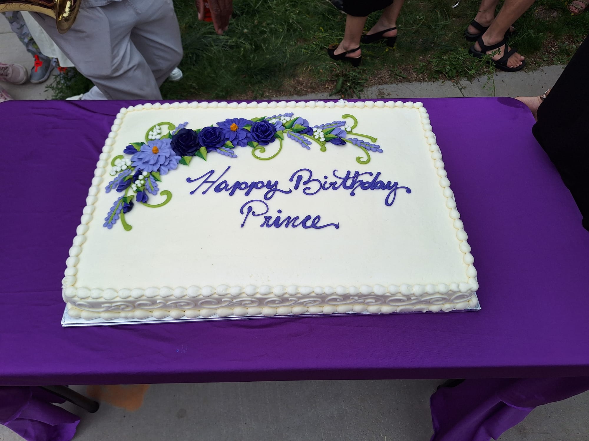 Big opening party of the Peoples Museum for Prince in Minneapolis