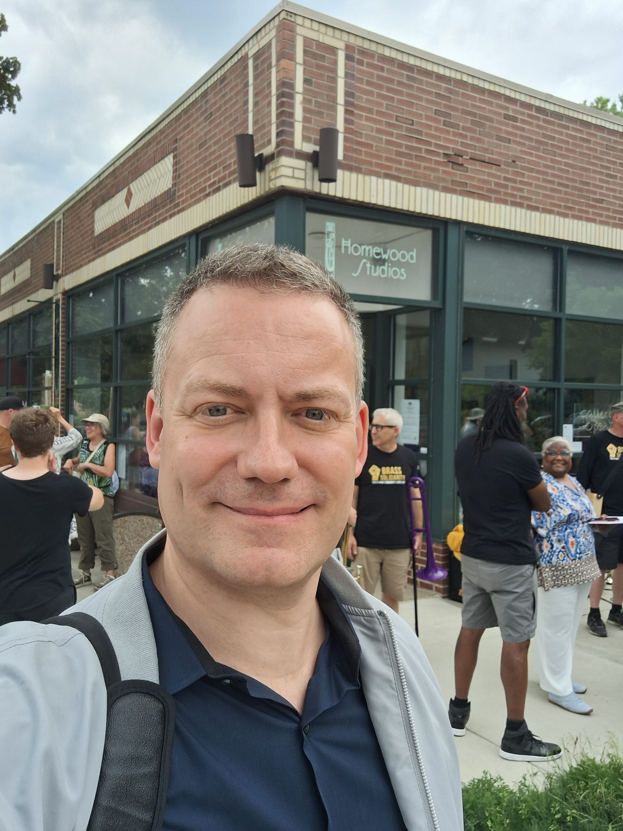 Big opening party of the Peoples Museum for Prince in Minneapolis - Myself