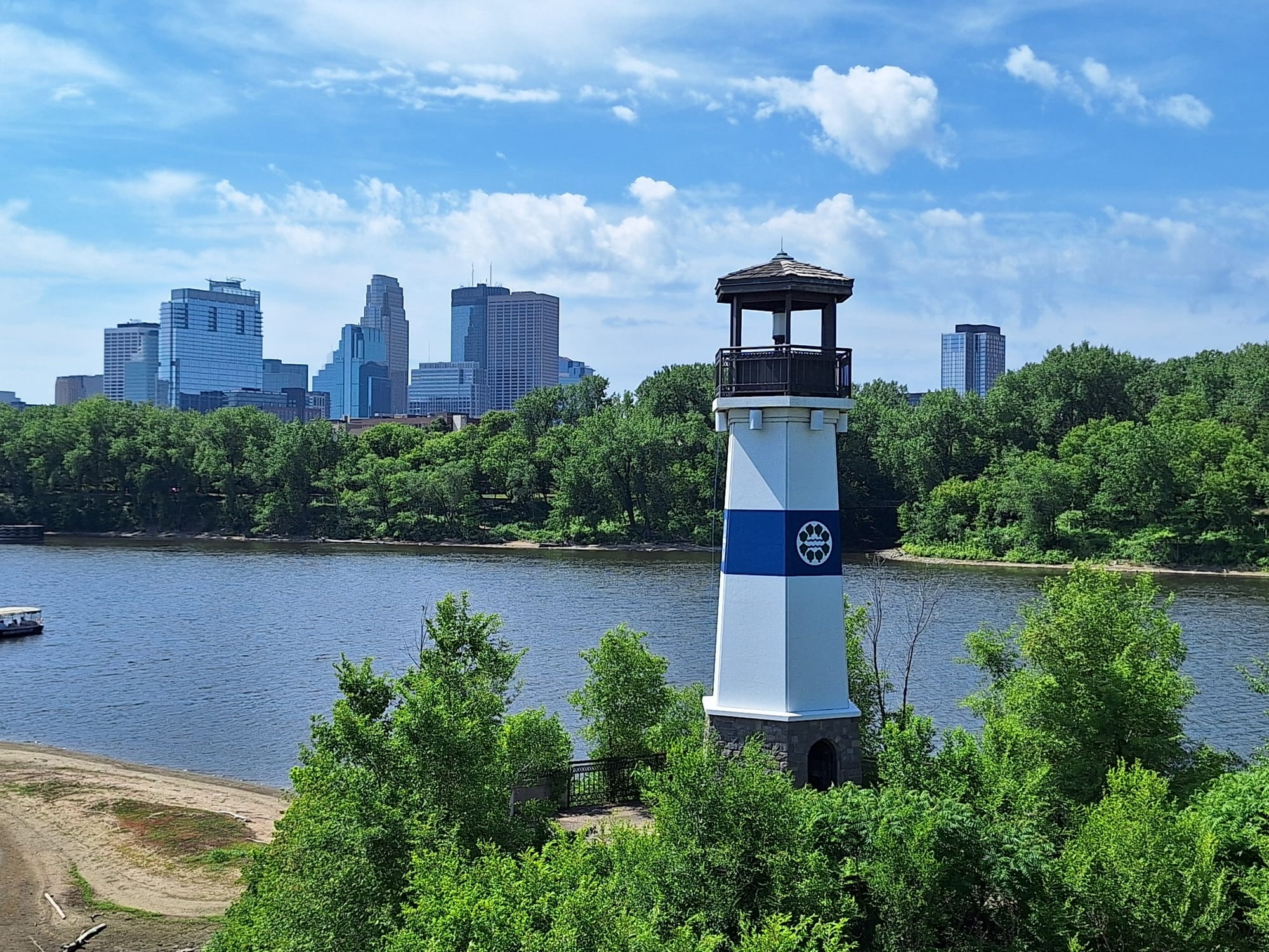 Boom Island Lighthouse, Minneapolis