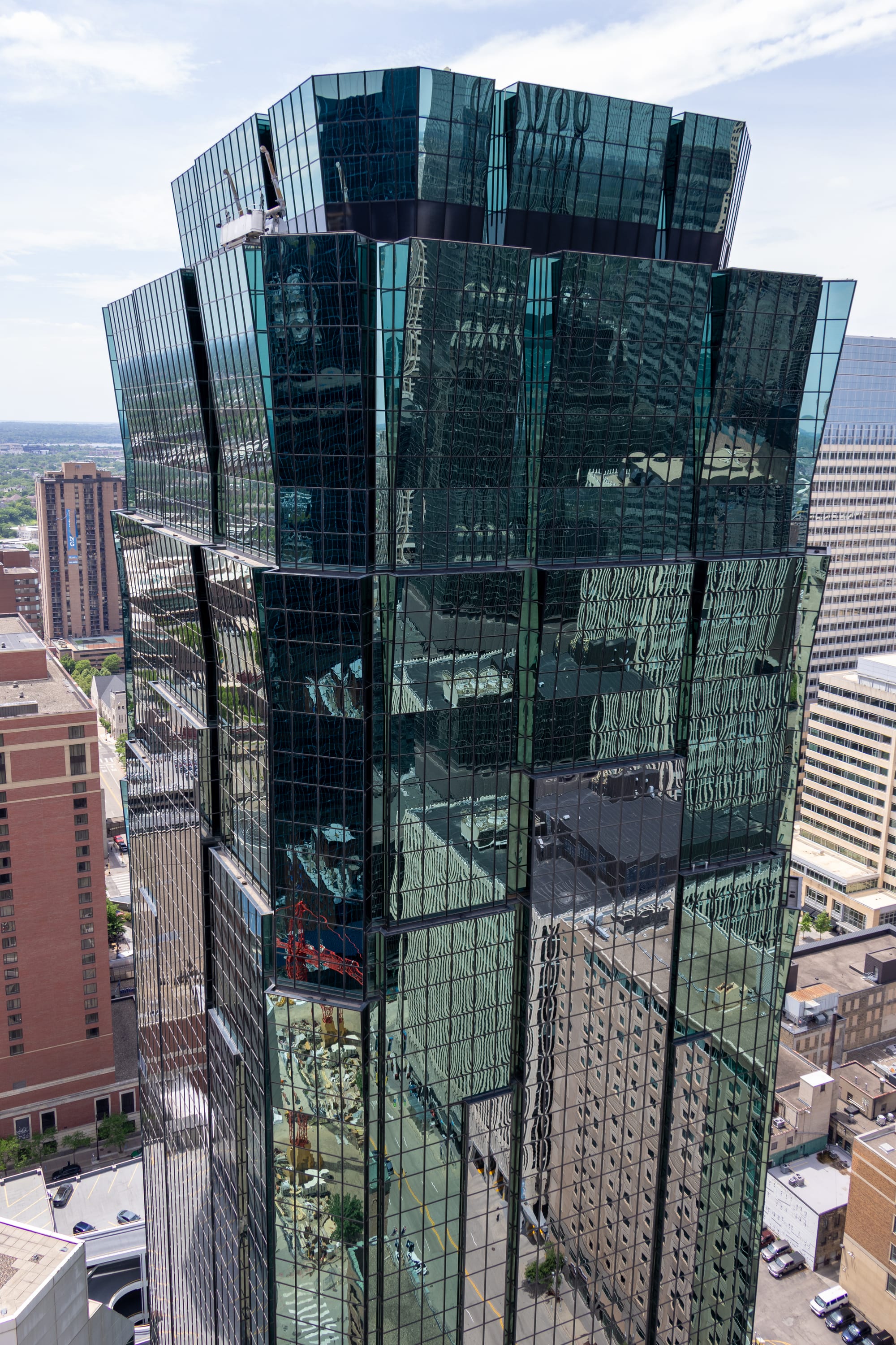 Minneapolis Skyline seen from the Foshay Tower Observation Deck