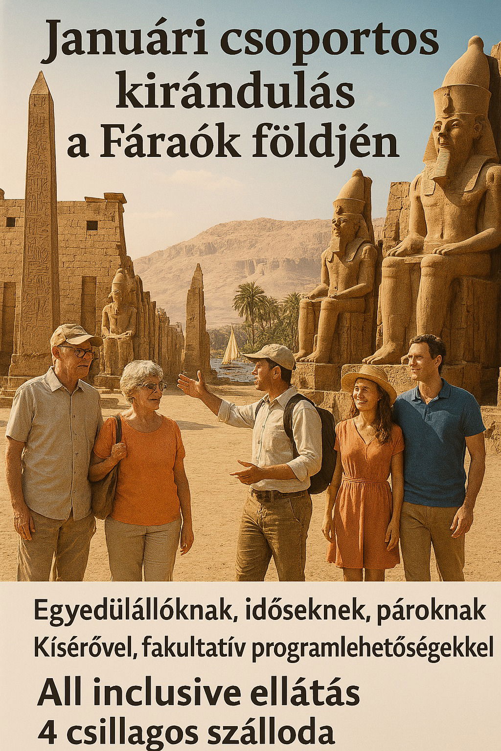 Pillanatképek Egyiptomi nyaralásunk alatt. 2026.01.13 - 20.