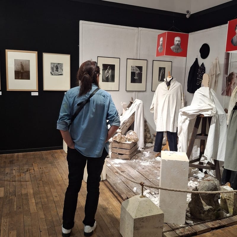 Projection de lettre à Rodin-Camille Claudel