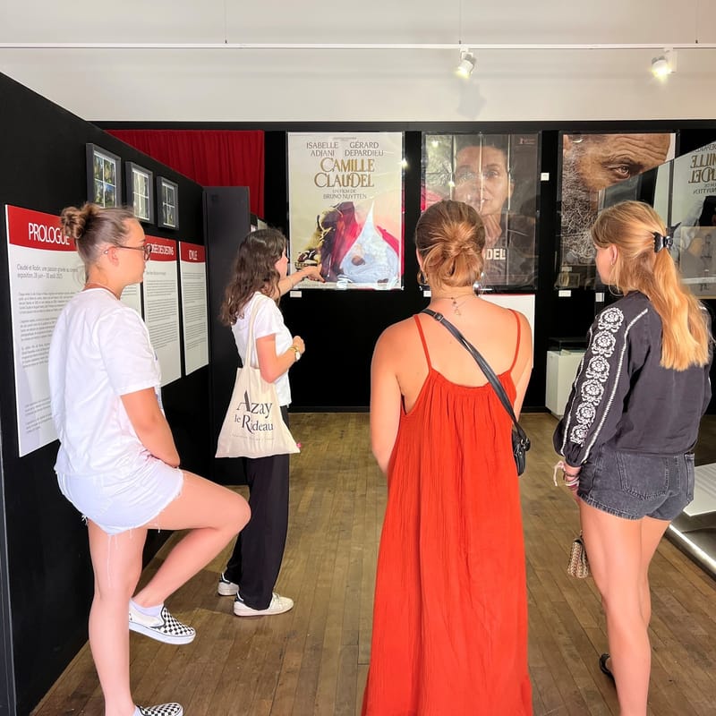 Projection de lettre à Rodin-Camille Claudel