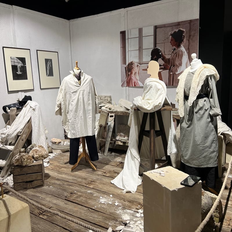 Projection de lettre à Rodin-Camille Claudel