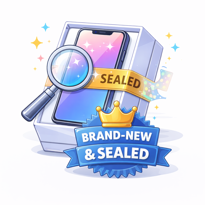 Brand-new &amp; sealed devices