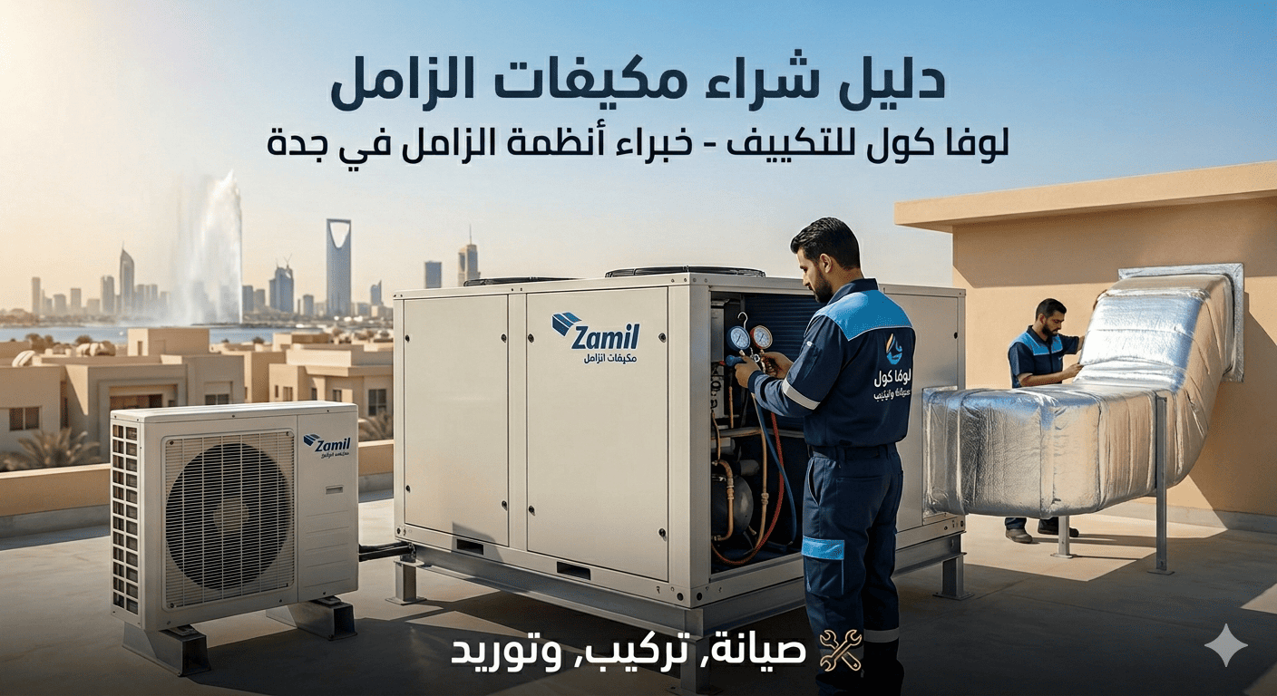 دليل شراء وصيانة مكيفات الزامل في جدة