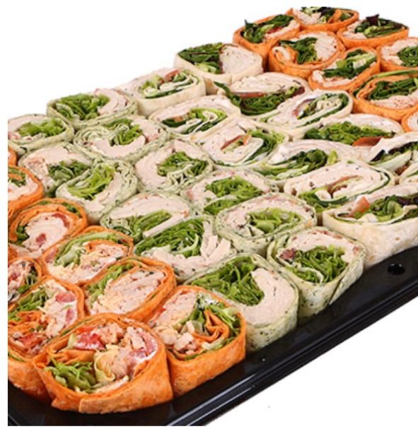 Mixed chicken wrap Assortment