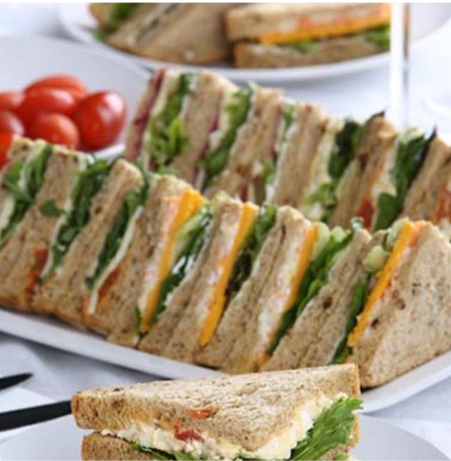 *Mixed Vegetarian Sandwiches